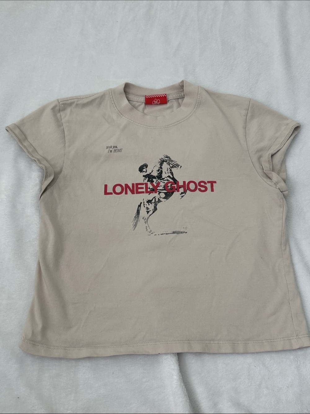 ❤️ Lonely Ghost Cropped T-Shirt